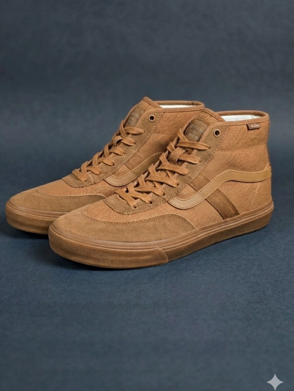 Vans Crockett Hi Brown Gum Color Men's 8 Women's 9.5 New With Box